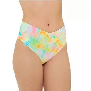 Ninety-Nine° High-Waist Cheeky Swim Bottoms